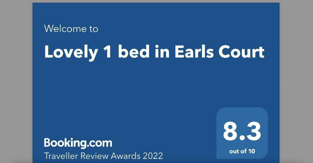 Apartament Lovely 1 Bed In Earls Court Londyn Zewnętrze zdjęcie